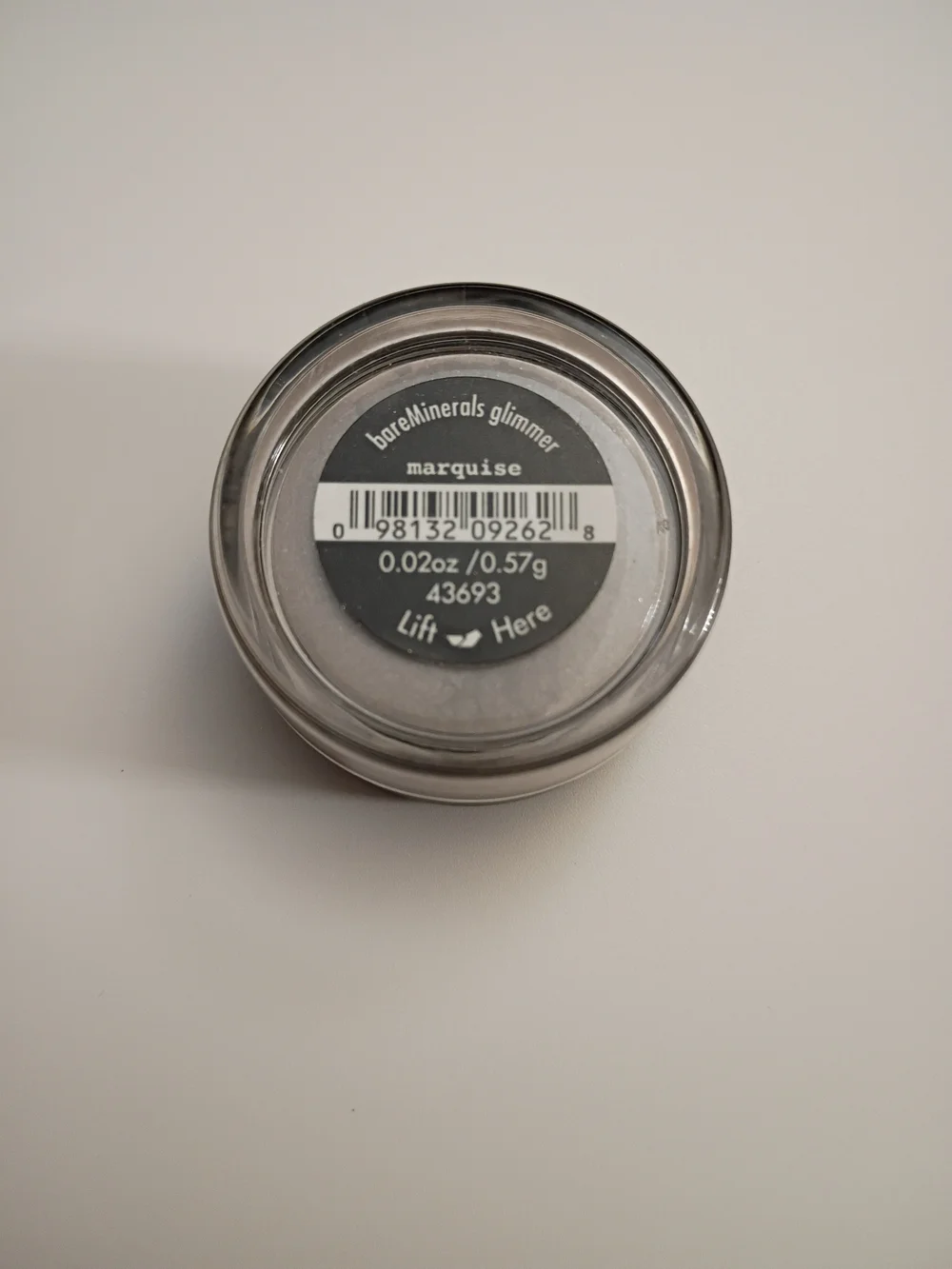 bareMinerals Glimmer Loose Eyeshadow - Silver Shade